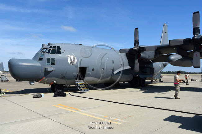 An Mc H Combat Talon Ii On The Ramp At Hurlburt Field Florida